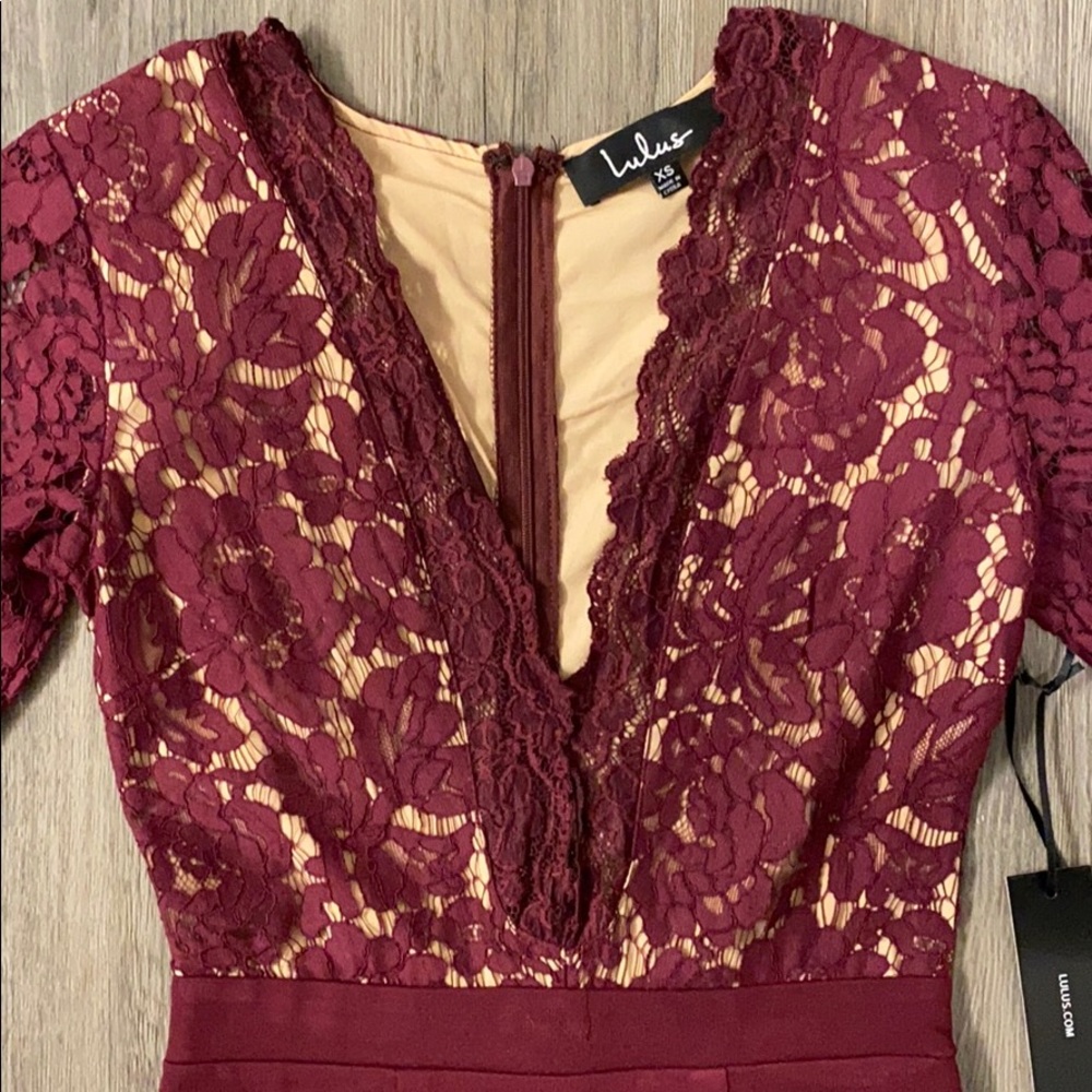 Lulus Lace Bodycon Dress